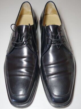 Salvatore Ferragamo Lavorazione Originale Leather Shoe Made In Italy, Size 11 D